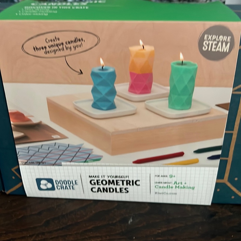Geometric candles do it yourself